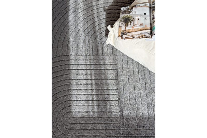 Wiltonteppe Hawaii Shape 240x340 cm, Grå - 240x340 cm, Grå - Tekstiler & tepper - Teppe & matte - Utendørs tepper