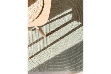 Wiltonteppe Hawaii Shape 280x280 cm, Grønn - 280x280 cm, Grønn - Tekstiler & tepper - Teppe & matte - Utendørs tepper