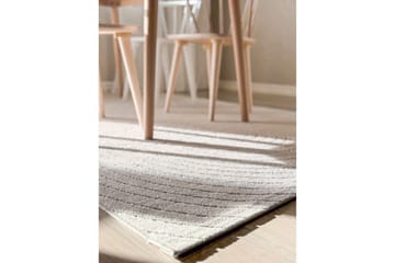 Wiltonteppe Hawaii Shape 280x280 cm, Krem - 280x280 cm, Krem - Tekstiler & tepper - Teppe & matte - Utendørs tepper