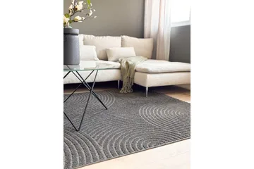 Wiltonteppe Hawaii Trend 200x200 cm, Grafitt - 200x200 cm, Grafitt - Tekstiler & tepper - Teppe & matte - Utendørs tepper