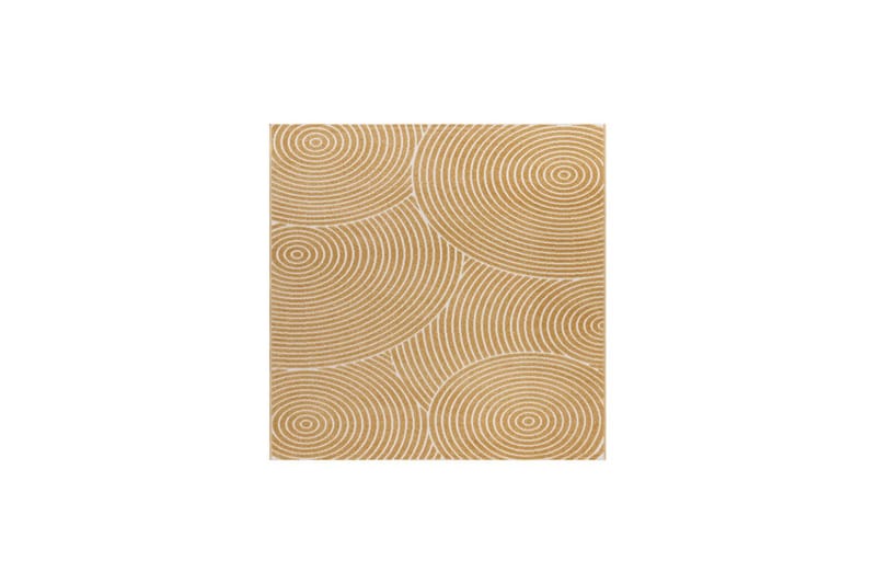 Wiltonteppe Hawaii Trend 200x200 cm, Gul - 200x200 cm, Gul - Tekstiler & tepper - Teppe & matte - Utendørs tepper