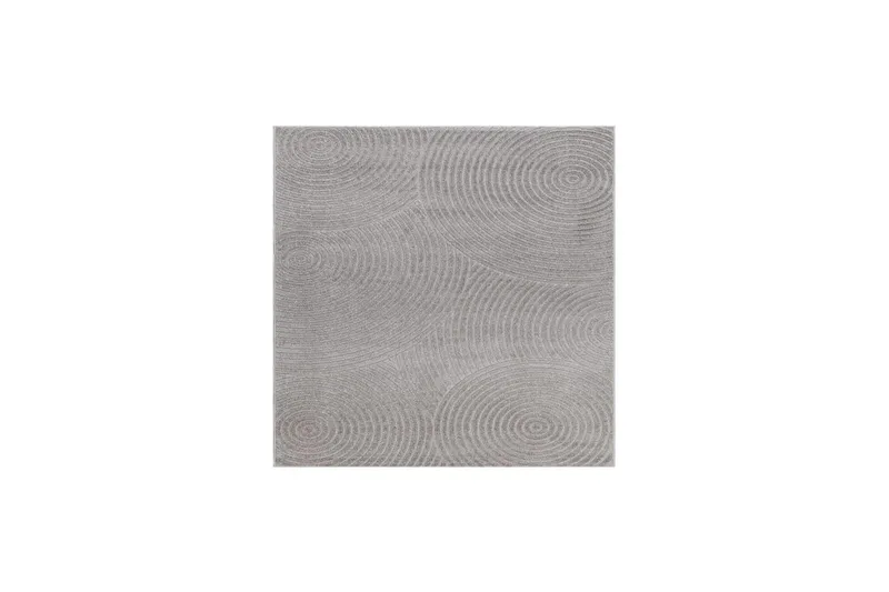 Wiltonteppe Hawaii Trend 240x240 cm, Grå - 240x240 cm, Grå - Tekstiler & tepper - Teppe & matte - Utendørs tepper