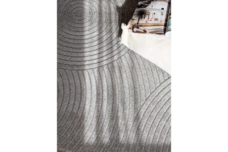 Wiltonteppe Hawaii Trend 240x240 cm, Grå - 240x240 cm, Grå - Tekstiler & tepper - Teppe & matte - Utendørs tepper
