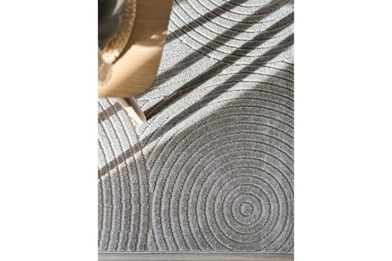 Wiltonteppe Hawaii Trend 240x240 cm, Grå - 240x240 cm, Grå - Tekstiler & tepper - Teppe & matte - Utendørs tepper