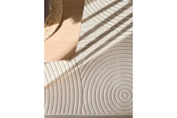 Wiltonteppe Hawaii Trend 240x240 cm, Krem - 240x240 cm, Krem - Tekstiler & tepper - Teppe & matte - Utendørs tepper