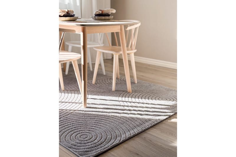 Wiltonteppe Hawaii Trend 280x280 cm, Grå - 280x280 cm, Grå - Tekstiler & tepper - Teppe & matte - Utendørs tepper