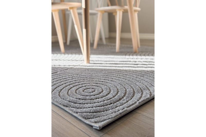 Wiltonteppe Hawaii Trend 280x280 cm, Grå - 280x280 cm, Grå - Tekstiler & tepper - Teppe & matte - Utendørs tepper