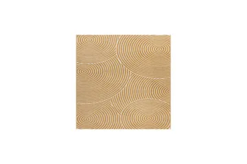 Wiltonteppe Hawaii Trend 280x280 cm, Gul