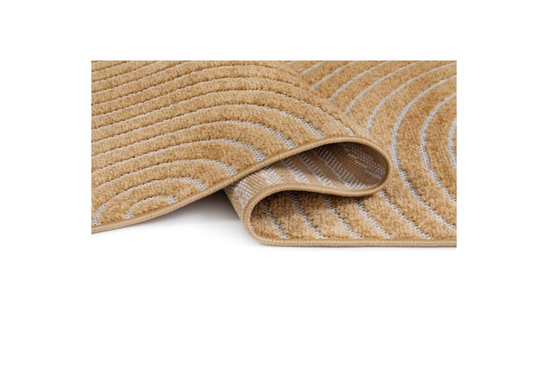 Wiltonteppe Hawaii Trend 280x280 cm, Gul - 280x280 cm, Gul - Tekstiler & tepper - Teppe & matte - Utendørs tepper
