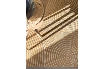Wiltonteppe Hawaii Trend 280x280 cm, Gul - 280x280 cm, Gul - Tekstiler & tepper - Teppe & matte - Utendørs tepper