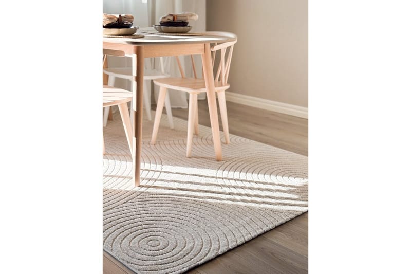 Wiltonteppe Hawaii Trend 280x280 cm, Krem - 280x280 cm, Krem - Tekstiler & tepper - Teppe & matte - Utendørs tepper
