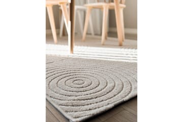 Wiltonteppe Hawaii Trend 280x280 cm, Krem - 280x280 cm, Krem - Tekstiler & tepper - Teppe & matte - Utendørs tepper