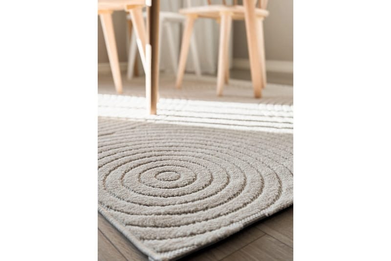 Wiltonteppe Hawaii Trend 280x280 cm, Krem - 280x280 cm, Krem - Tekstiler & tepper - Teppe & matte - Utendørs tepper