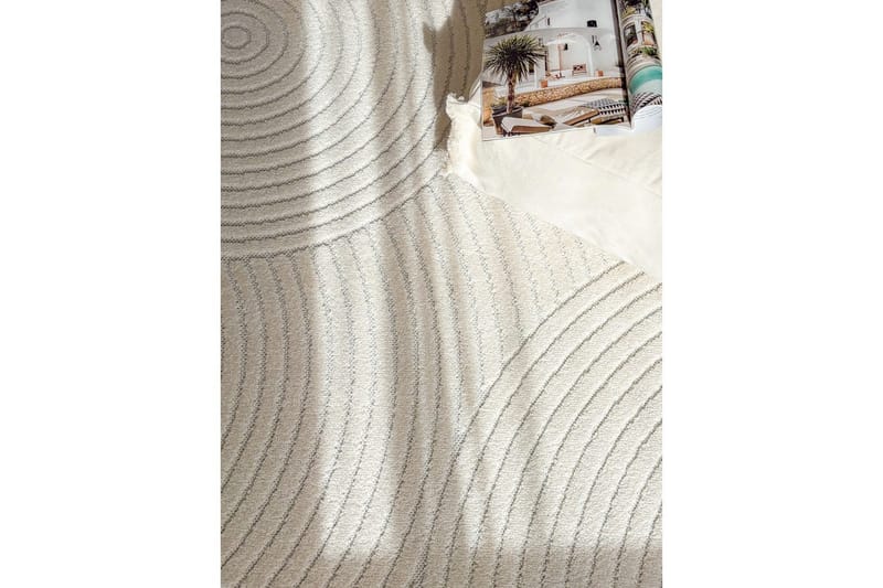 Wiltonteppe Hawaii Trend 280x280 cm, Krem - 280x280 cm, Krem - Tekstiler & tepper - Teppe & matte - Utendørs tepper