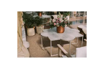 Wiltonteppe Natural Circle 200x290 cm - 200x290 cm - Tekstiler & tepper - Teppe & matte - Utendørs tepper