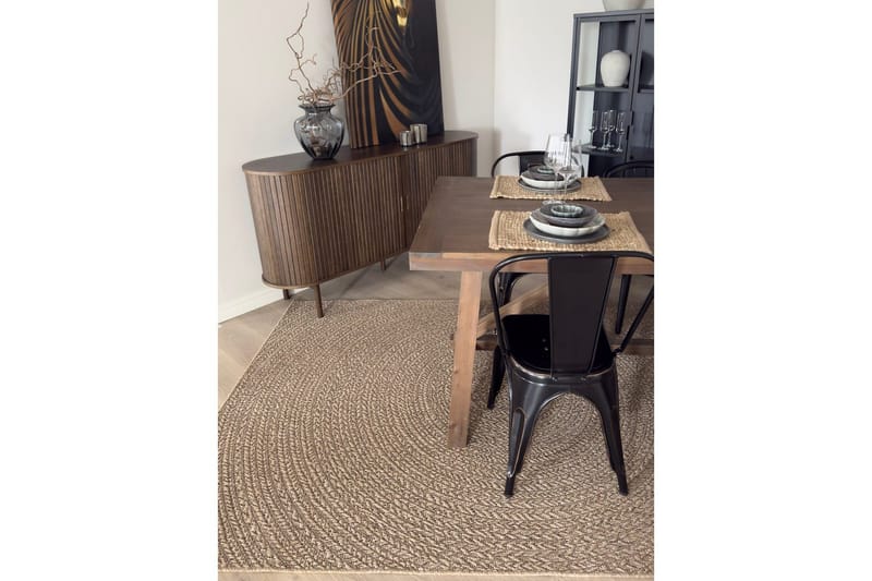 Wiltonteppe Natural Circle 280x380 cm - 280x380 cm - Tekstiler & tepper - Teppe & matte - Utendørs tepper