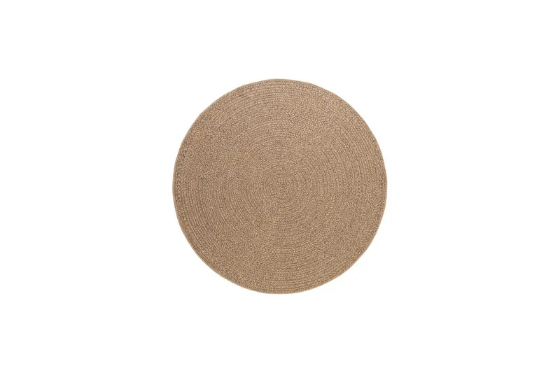 Wiltonteppe Natural Circle Rund 200x200 cm - 200x200 cm - Tekstiler & tepper - Teppe & matte - Utendørs tepper