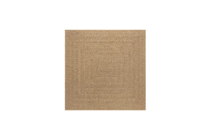 Wiltonteppe Natural Frame 200x200 cm - 200x200 cm - Tekstiler & tepper - Teppe & matte - Utendørs tepper