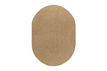 Wiltonteppe Natural Frame Oval 200x290 cm - 200x290 cm - Tekstiler & tepper - Teppe & matte - Utendørs tepper