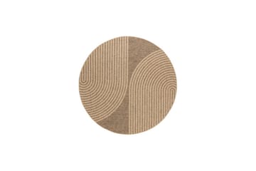 Wiltonteppe Natural Shape Rund 240x240 cm - 240x240 cm - Tekstiler & tepper - Teppe & matte - Utendørs tepper