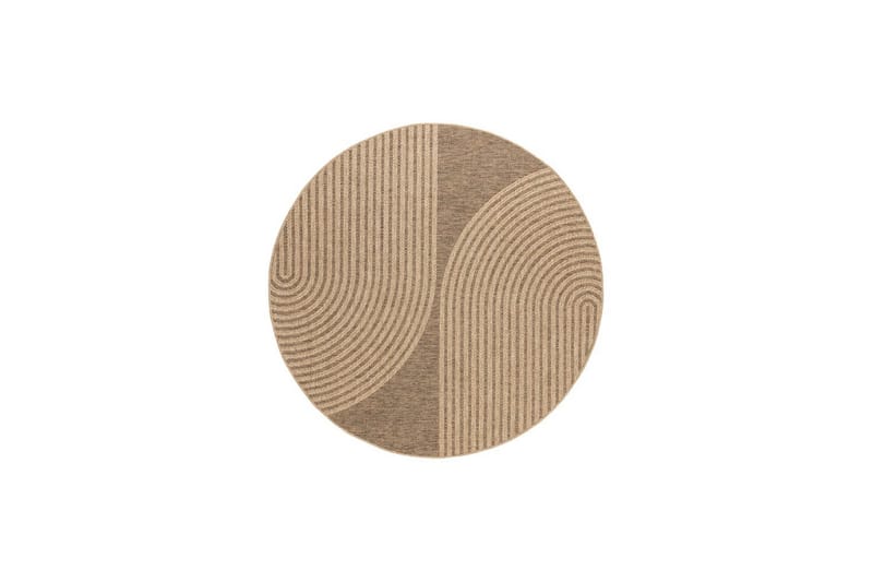 Wiltonteppe Natural Shape Rund 240x240 cm - 240x240 cm - Tekstiler & tepper - Teppe & matte - Utendørs tepper
