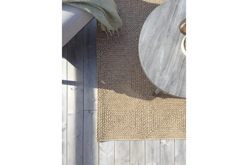 Wiltonteppe Natural Square 160x230 cm - 160x230 cm - Tekstiler & tepper - Teppe & matte - Utendørs tepper