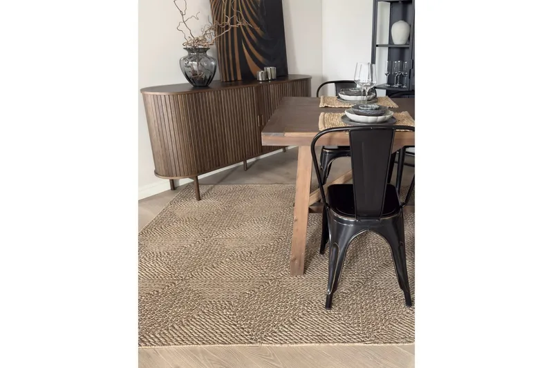 Wiltonteppe Natural Square 200x200 cm - 200x200 cm - Tekstiler & tepper - Teppe & matte - Utendørs tepper