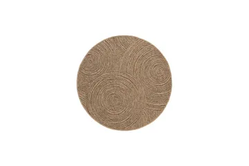 Wiltonteppe Natural Sun 120x120 cm - 120x120 cm - Tekstiler & tepper - Teppe & matte - Utendørs tepper