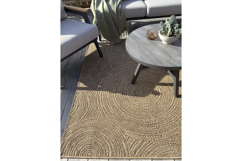 Wiltonteppe Natural Sun 240x340 cm - 240x340 cm - Tekstiler & tepper - Teppe & matte - Utendørs tepper