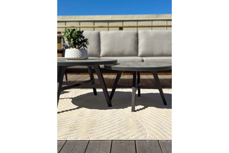 Wiltonteppe Orlando Modern 160x230 cm, Natur - 160x230 cm, Natur - Tekstiler & tepper - Teppe & matte - Utendørs tepper