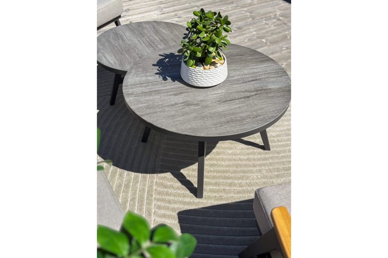 Wiltonteppe Orlando Modern 200x290 cm, Grå - 200x290 cm, Grå - Tekstiler & tepper - Teppe & matte - Utendørs tepper