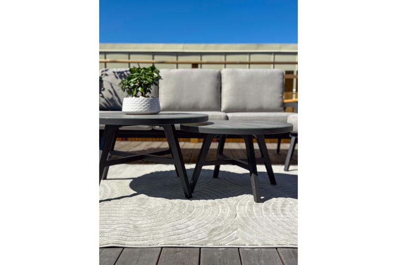 Wiltonteppe Orlando Zen 160x230 cm, Grå - 160x230 cm, Grå - Tekstiler & tepper - Teppe & matte - Utendørs tepper