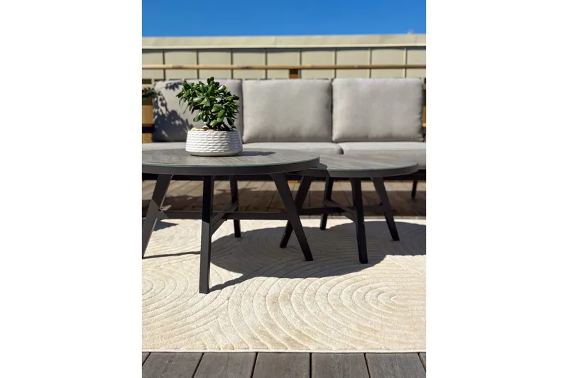 Wiltonteppe Orlando Zen 160x230 cm, Jute - 160x230 cm, Jute - Tekstiler & tepper - Teppe & matte - Utendørs tepper