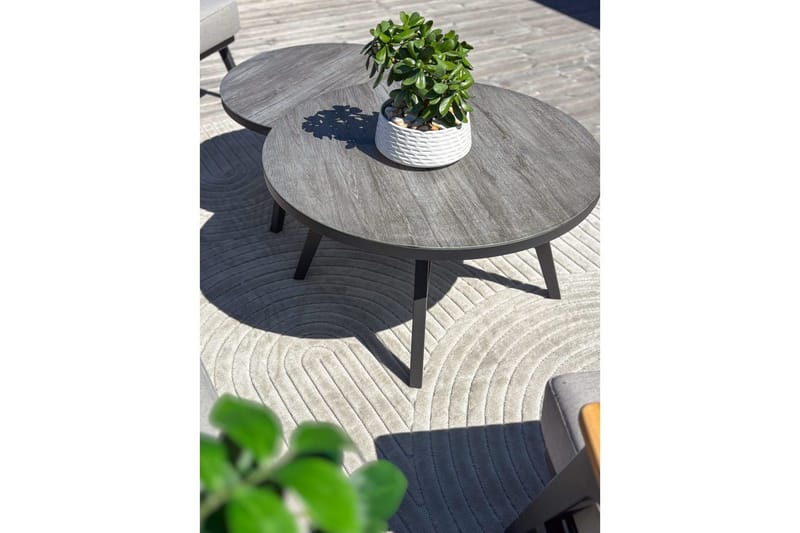 Wiltonteppe Orlando Zen 200x290 cm, Grå - 200x290 cm, Grå - Tekstiler & tepper - Teppe & matte - Utendørs tepper