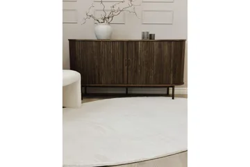 Vaskbart teppe Soft Shape - 160x230 cm, Hvit - Tekstiler & tepper - Teppe & matte - Flatvevde tepper