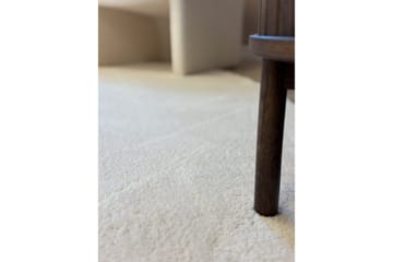 Vaskbart teppe Soft Shape - 160x230 cm, Natur - Tekstiler & tepper - Teppe & matte - Flatvevde tepper