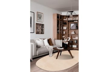 Vaskbart teppe Soft Shape - 160x230 cm, Natur - Tekstiler & tepper - Teppe & matte - Flatvevde tepper