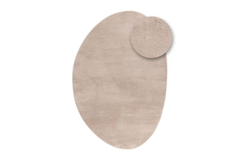 Vaskbart teppe Soft Shape - 200x290 cm, Greige - Tekstiler & tepper - Teppe & matte - Flatvevde tepper