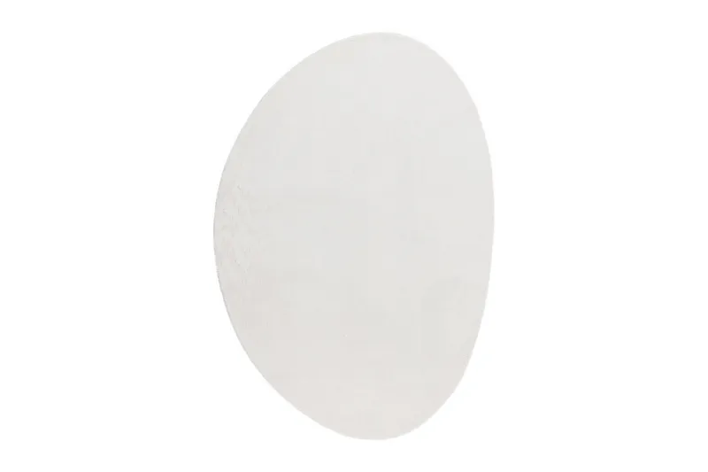 Vaskbart teppe Soft Shape, 200x290 cm, Hvit