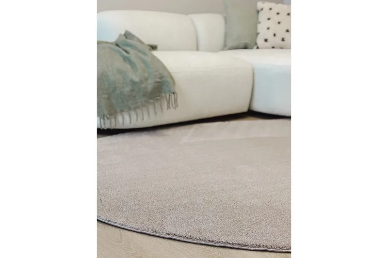 Vaskbart teppe Soft Shape - 200x290 cm, Melert lin - Tekstiler & tepper - Teppe & matte - Flatvevde tepper