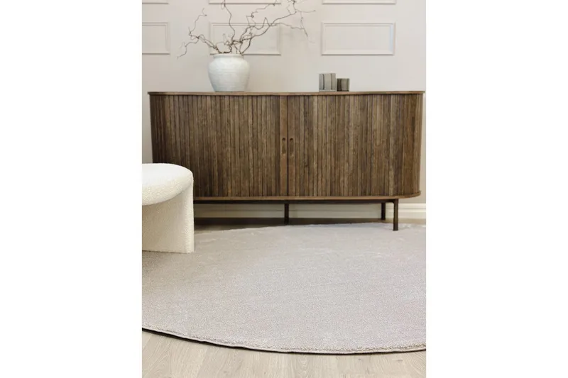 Vaskbart teppe Soft Shape - 200x290 cm, Melert lin - Tekstiler & tepper - Teppe & matte - Flatvevde tepper