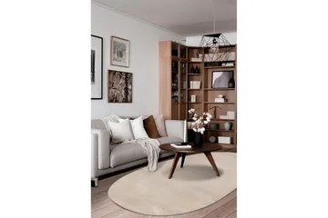 Vaskbart teppe Soft Shape - 200x290 cm, Melert lin - Tekstiler & tepper - Teppe & matte - Flatvevde tepper