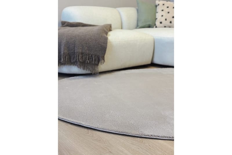Vaskbart teppe Soft Shape - 240x340 cm, Greige - Tekstiler & tepper - Teppe & matte - Flatvevde tepper