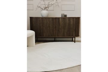 Vaskbart teppe Soft Shape - 240x340 cm, Hvit - Tekstiler & tepper - Teppe & matte - Flatvevde tepper