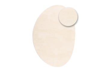 Vaskbart teppe Soft Shape - 240x340 cm, Natur - Tekstiler & tepper - Teppe & matte - Flatvevde tepper