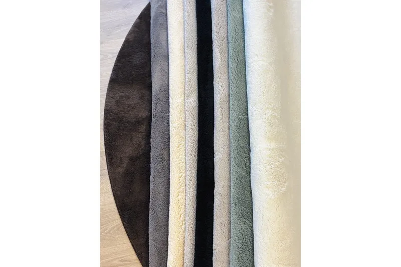 Vaskbart teppe Soft Shape - 240x340 cm, Sjokolade - Tekstiler & tepper - Teppe & matte - Flatvevde tepper