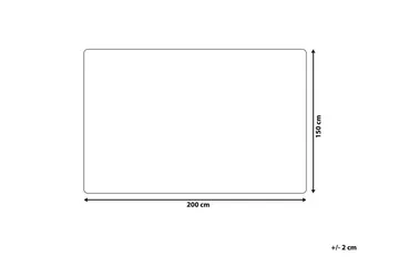 Asdad Pledd 150x200 cm Dobbeltsidig - Brun / Hvit - Tekstiler & tepper - Tepper & pledd