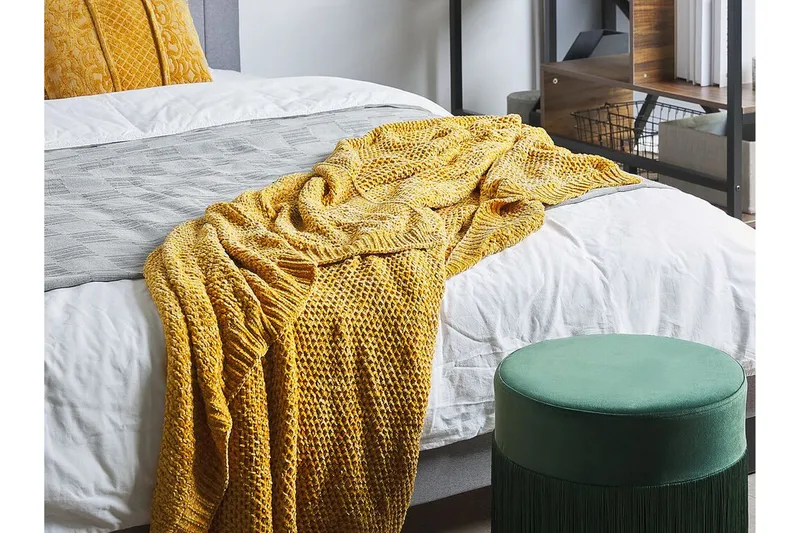 Haifa Sengeteppe 150x200 cm - Gul - Tekstiler & tepper - Tepper & pledd