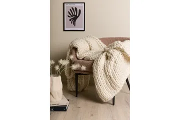 Kate Pledd 130x170 cm - Beige - Tekstiler & tepper - Tepper & pledd