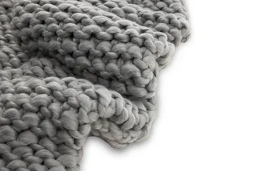 Kate Plaid 130x170 cm - Lysegrå - Tekstiler & tepper - Tepper & pledd